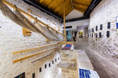 Muzeum stavby dřevěných lodí v Betině na ostrově Murteru